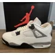 thumbnail image 5 of Ni - ke Size 15 - Air Jordan 4 Retro OG 2025 White Cement, 5 of 5