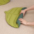 thumbnail image 3 of Almohadilla Para Cama Para Perros, Alfombra Suave Para El Suelo Del Gato Con Forma De Hoja, Cálida Para Todas Las Estaciones, 3 of 7