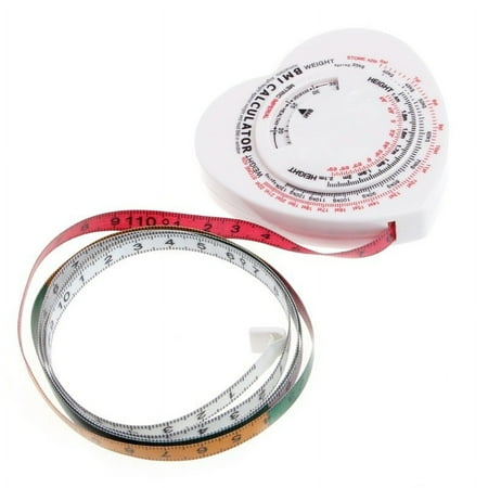 

Gfregrj Ruler Deals of the Day Clearance Prime Sale Kitchen Home Decor Items under 5 Heart Body Mass Index Tape Measure Calculator Body Muscle Diet Plastic