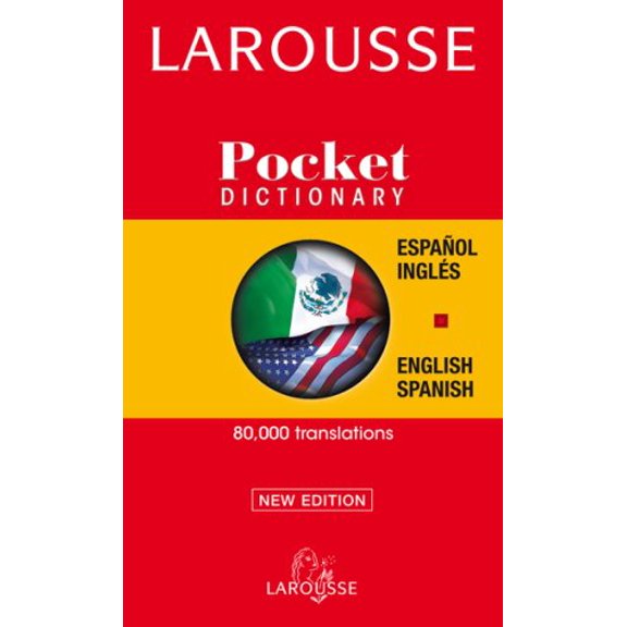 Pre-Owned Larousse Pocket Spanish-English/English-Spanish Dictionary, 9782035420848, 2035420849, Paperback, Bilingual edition