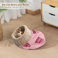 thumbnail image 5 of Winter Cat Sleeping Bag For Indoor Pet Sleeping Bag 18.9'x22.8' Cartoon Style Hats, 5 of 8
