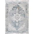 thumbnail image 1 of Dynamic Rugs RU692161950 5 Pi 3 Po x 7 Pi 7 Po Tapis de Zone de Transition Rectangle Ruby 2161 - 950 Gris et Bleu, 1 of 1