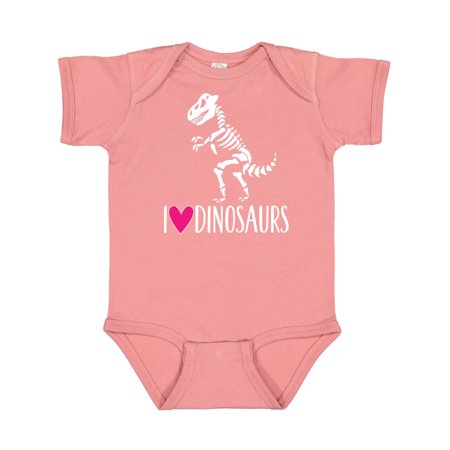 

Inktastic Dinosaur Tyrannosaur Skeleton Girls Gift Baby Girl Bodysuit