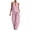 Pink, variant on gbyLJF Womens Vacation Clothes Set Sleeveless Top and Wide Leg Pants Matching Set Summer Linen 2 Piece Outfits for Women