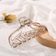 thumbnail image 1 of Moda mujer Clear Hollow Hair Clamps Ponytail Claw Hair Accessories (11) Ndcxsfigh Nuevos Originales, 1 of 8