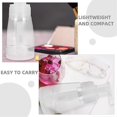 thumbnail image 4 of Loose Powder Travel Container Body Powder Puff for Container Transparent Pet Plastic Spray Mechanism 2Pcs, 4 of 4