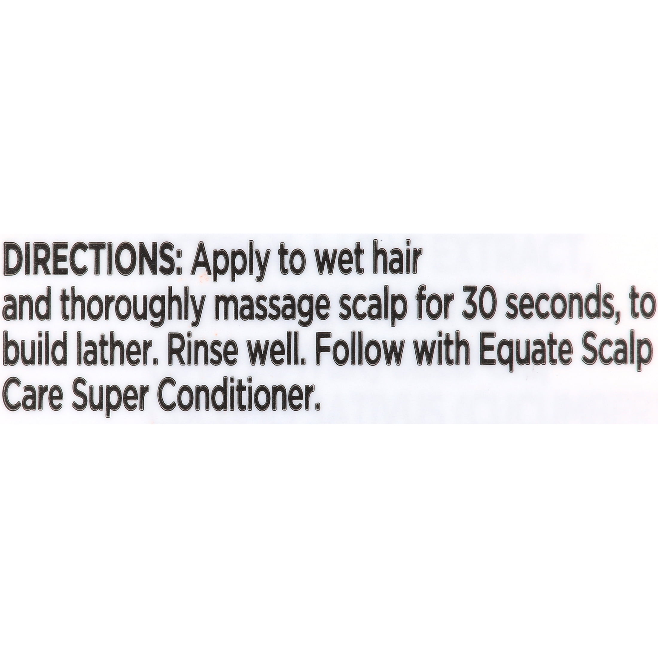 Equate Scalp Care Super Daily Shampoo with Green Tea + Apple, All Hair Types, 12.5 fl oz