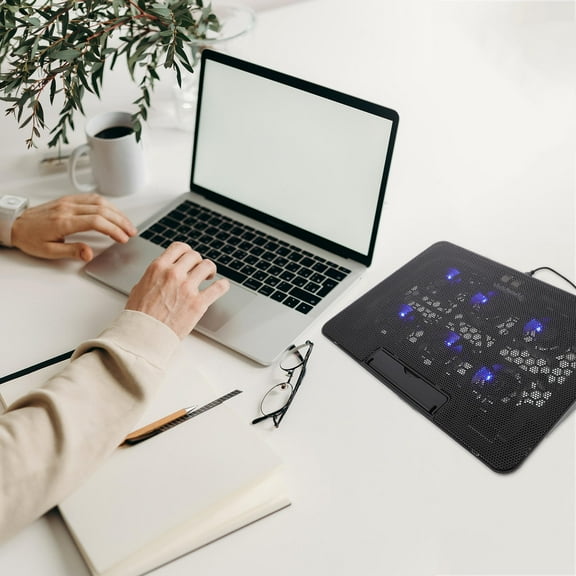 MLINS  Laptop Cooler Cooling Base Gaming Adjustable Stand