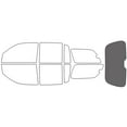 thumbnail image 2 of Avery Dennison NR Nano Ceramic IR Window Tint Kit Compatible with Chevrolet Trailblazer 2002-2006, 2 of 8