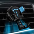 thumbnail image 4 of Neinkie Car Phone Holder 360 Degree Rotation Telescopic Adjustable Foldable Auto-clamping Navigation Suction Cup Air Vent Dashboard GPS Mount Support Mobile Phone Stand for Vehicle, 4 of 9