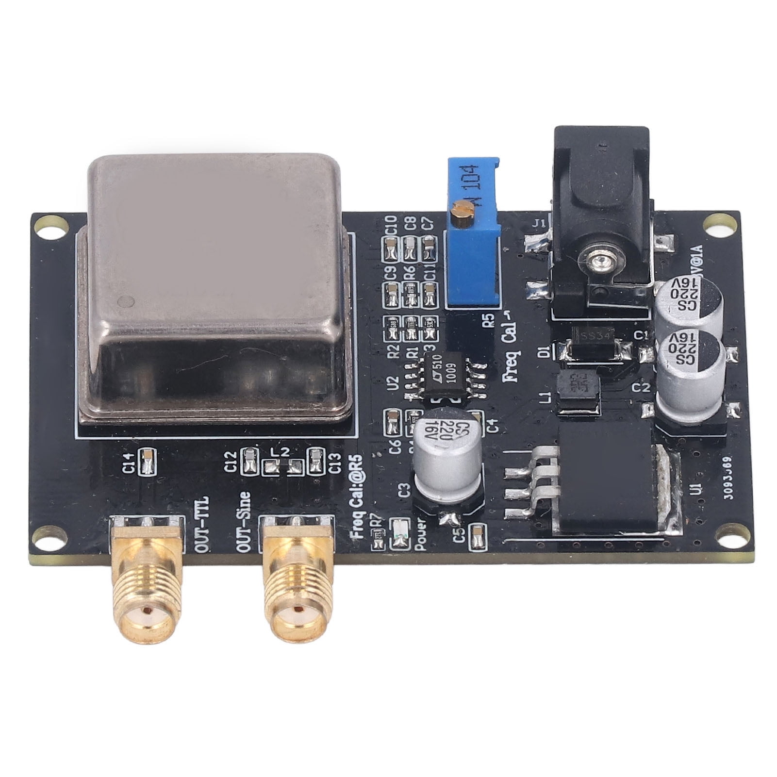 Módulo Oscilador OCXO 10 MHz - Alta Estabilidad (5e-12), Salida SMA, Ideal Para Referencias De Frecuencia
