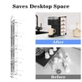 thumbnail image 3 of NiHome Acrylic Coffee Pod Holder for Keurig, Side Mount Coffee Pod Capsule Organizer & Storage for K-Cup Pods, Space-Saving for Small Countertops (Clear, 1 Pack for 10 K Cups), 3 of 8