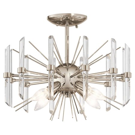 

Kichler Eris 44277PN Semi Flush Mount Light