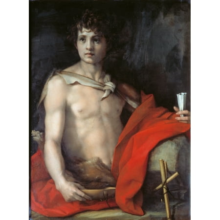 St John The Baptist Canvas Art - (24 x 36)