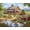 50PCS (very easy), variant on Puzzles for Adults 200 Pieces Jigsaw Puzzles Rustic General Store Farm Cows Sheep Ducks Formation Wooden Family Room Decorations, Gift for Teenagers and Adults 13.9'' x 9.8''