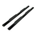 thumbnail image 2 of TrailFX Nerf Bar A1528B TFX 4 Oval Tube Side Steps; With Step Pads; 4 Inch Oval Straight; Powder Coated; Black; Mild Steel; With Welded End Caps; Rocker Panel Mount, 2 of 3