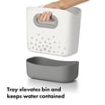 thumbnail image 2 of Almacenaje de Juguetes de Baño OXO Tot en Gris, Paquete de 2, 2 of 9