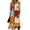 Saffron, variant on Summer Dresses for Women Long Sleeve V Neck Wrap Crossover Wedding Dresses Elegant Formal Floral a Line Dress
