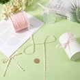 thumbnail image 3 of 137 Yards Rick Rack Trim for Sewing 3/8 Inch Rac RIC Ribbon Narrow Rickrack Wave Bending Fringe Trim Pearl Pink Zig Zag Polyester S Shaped Lace Woven Fabric with Spool for Crafts, 3 of 8