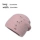 thumbnail image 5 of Qarigey Gorro de invierno para mujer, gorro de Color sólido para clima frío, gorro térmico transpirable, mezcla de ropa informal para la cabeza, Accesorios de disfraces Rosado Qarigey AP013158-04, 5 of 6