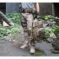 thumbnail image 4 of Men'S Hiking Tactical Pants Lightweight Cotton Outdoor Military Combat Cargo Trousers,Tactical Waterproof Pants, Men'S Stretch Hiking Work Cargo With Multi Pockets Green M, 4 of 5