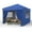 Blue, variant on 10' x 10' Outdoor Pop-Up Canopy Tent - Versatile Commercial Shelter with 4 Removable Sidewalls, Perfect for Farmers Markets, Craft Fairs, Events, Picnics, Camping, and Outdoor Vendors