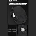 thumbnail image 6 of Nkmbld Multipocket Backpack Travel Laptop Backpack Large Capacity Computer Backpack Outdoor Leisure Backpack, Gray, 6 of 6