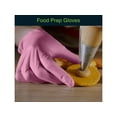 thumbnail image 4 of Fifth Pulse Vinyl Exam Gloves All-Purpose Disposable Gloves - Pink - Box of 50 Gloves (Medium), 4 of 6