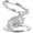 Silver, variant on Foldable Double Sided Magnetic Cell Phone Stand,360° Adjustable Alloy Phone Holder for iPhone 17 16 15 14 13 Pro Max,Samsung Galaxy,All Smartphones,Decompression Fingertip Gyroscope