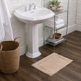 thumbnail image 3 of Mohawk Home Regency Plush Stain/Fade Resistant Non-Slip Machine Washable Bath Mat, Blush, 1' 9" x 2' 10", 3 of 8