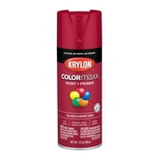 Krylon COLORmaxx Gloss Cherry Red Spray Paint and Primer, 12 oz