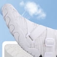 thumbnail image 6 of Women's Breathable Running Shoes Soft Soled Sports Shoes Versatile White Couple's Sneakers White 39, 6 of 7