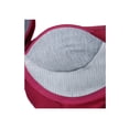 thumbnail image 3 of INSPIRE CHIC Women's Ruched Front Plus Size Full Coverage Padded Cami Bra Warm Red 38/85 Fit 34C, 3 of 6