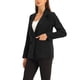 thumbnail image 4 of BLAZER DE OFICINA CHIC PARA MUJERES INSPIRADORAS, CHAQUETA DE TRAJE DE MANGA LARGA, TAMAÑO S, NEGRO, 4 of 6