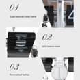 thumbnail image 3 of Automatic Flip Digital Clock Table Stainless Steel Single Foot Turn Page For Home Bedroom Living Room Office Desktop Decoration Gift, 3 of 5