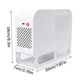 thumbnail image 2 of Bird Seed Husk Separator Blower, 5-Speed Adjustable Chaff Remover for Bird Food Mixing, Small Pet Bird Seed Cleaning Kit for Parrots (White), 2 of 5
