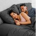 thumbnail image 4 of Bare Home Flannel Pillowcase Set, 100% Cotton, Heavyweight, King, Set of 2, Gray, 4 of 5