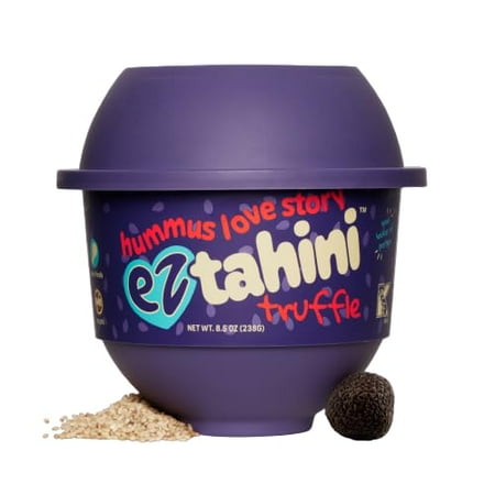 (Pack of 6) EZ Tahini Hummus Italian Truffle Sesame 8 Oz