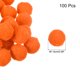 thumbnail image 2 of Bolas de fieltro Unique Bargains Pom Fieltro 1.5cm 15mm Naranja para Hogar Artesanía Proyecto Bricolaje Paquete de 100, 2 of 5