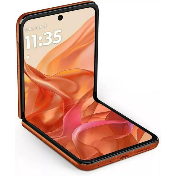 Pre-Owned Motorola razr 2024 XT2453-5 Cricket Unlocked 256GB Spritz Orange (Fair)