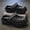 Black Gray, variant on New Style Thick-Soled Casual Sports Sandals for Men and Women Couples, Solid Color Versatile Outdoor Clogs, Suitable for Indoor and Outdoor Use, 5 Colors Available