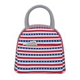thumbnail image 1 of Easygdp Stars And Stripes Bolsa de Almuerzo Insulada Grande, Forro de Aluminio, Diseño Espacioso, a Prueba de Fugas, Ideal para Trabajo, Picnics, Viajes y Actividades al Aire Libre, 1 of 6