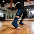 thumbnail image 5 of 1Pair Plantar Fasciitis Compression Socks Open Toe Ankle Compression Sleeve for Achilles Tendonitis Support Running Tendonitis Flat Feet Relief Neuropathy Pain Ankle Brace for Women Men, 5 of 7