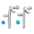 thumbnail image 1 of Juego de racores para acondicionado de 90 degree Piezas de reparación de metal resistentes Accesorios profesionales para coche n. degree 8 y n. degree 10 Racores, 1 of 8