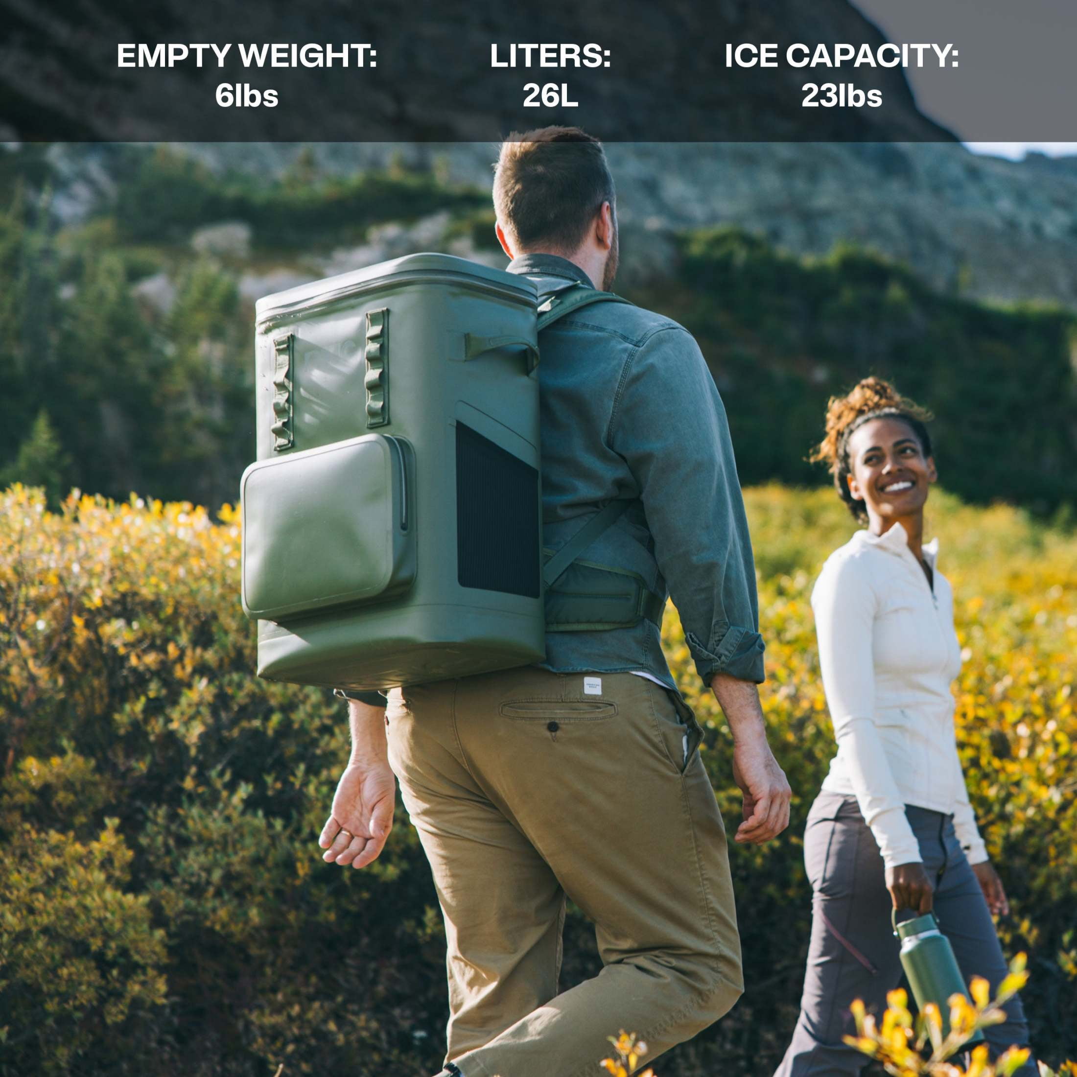 RTIC 48 Can Ultra-Tough Backpack Cooler, Leakproof, Waterproof Zipper, Graphite