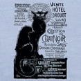 thumbnail image 3 of CafePress - Chat Noir Cat T Shirt - Cute Toddler T-Shirt, 100% Cotton, 3 of 4