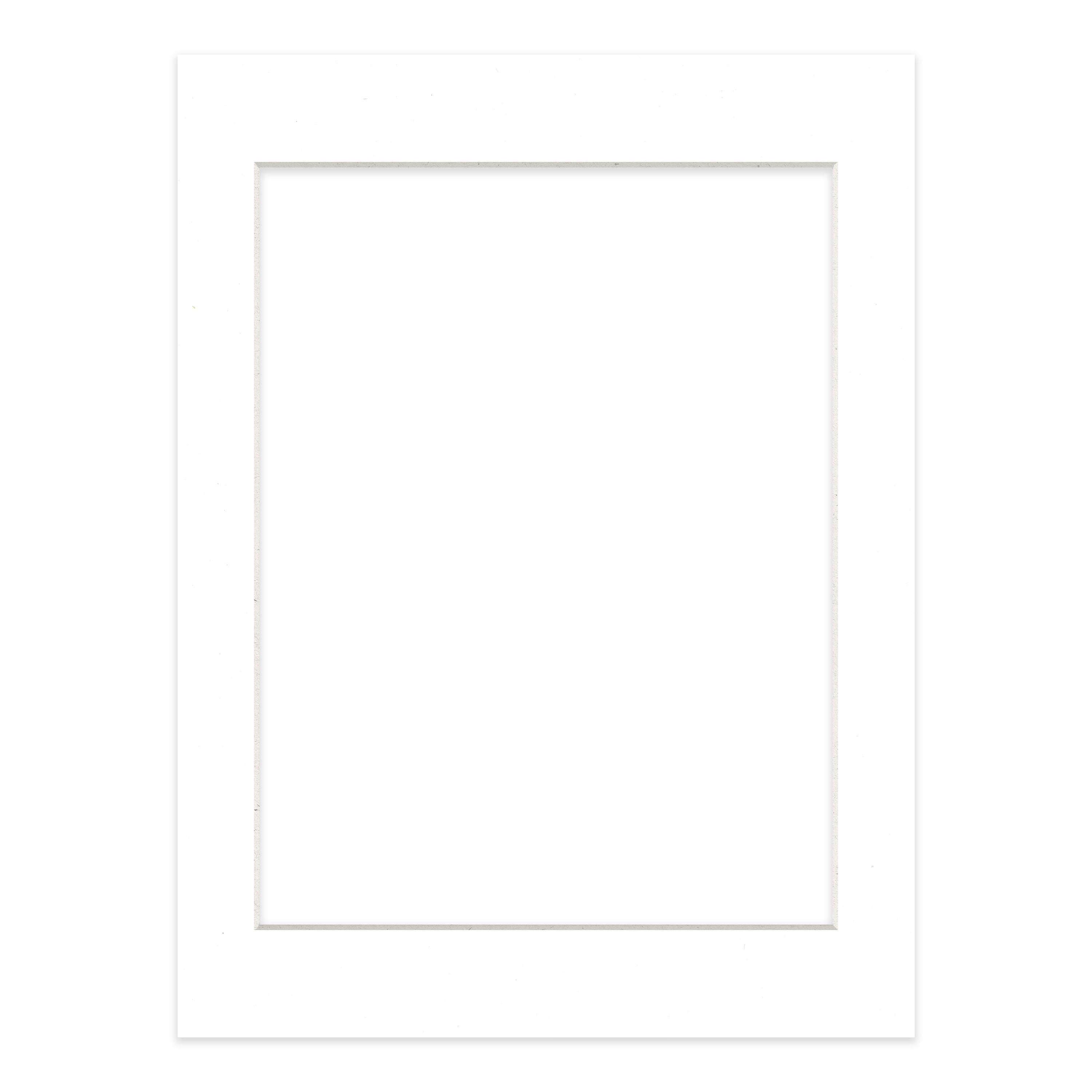 White Picture Frame Mat for 18x24 Frames - Fits 15x22 Photos - 1 Mat