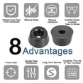 thumbnail image 5 of D20x17xH10mm Rubber Feet Anti Vibration Absorber Base Foot Pads 20pcs, 5 of 5