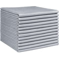 thumbnail image 2 of SHAANXIXIAN Microfiber Glass Cleaning Cloth 12 PK, Lint Free Streak Free, Reusable Magic Cleaning Cloth for Cleaning Windows, Glasses, Mirrors, Screens, Stainless Steel, and More Grey-12”×12”, 2 of 4