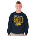 thumbnail image 5 of Give Em Hell Tacos Tuesday Pun Funny Sweatshirt for Men or Women Brisco Brands M, 5 of 6